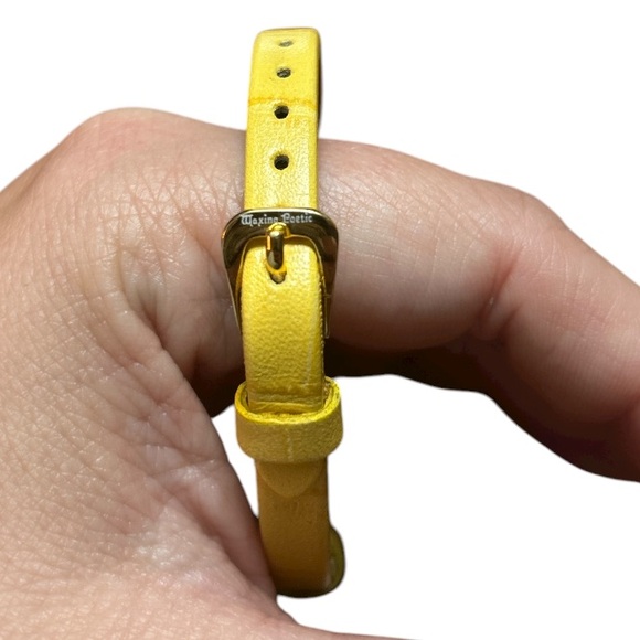 Waxing Poetic Glazed Yellow Brio Charm Bandlet - Picture 4 of 4